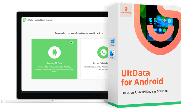 Tenorshare UltData for Android Crack v9.4.1.6 + Key [2021]