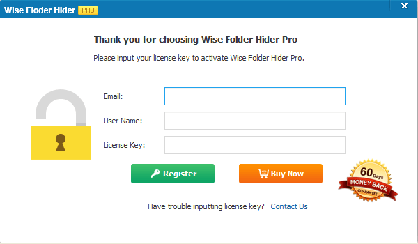 Wise Folder Hider Pro 4.4.3.202 License key Son Sürüm 2023